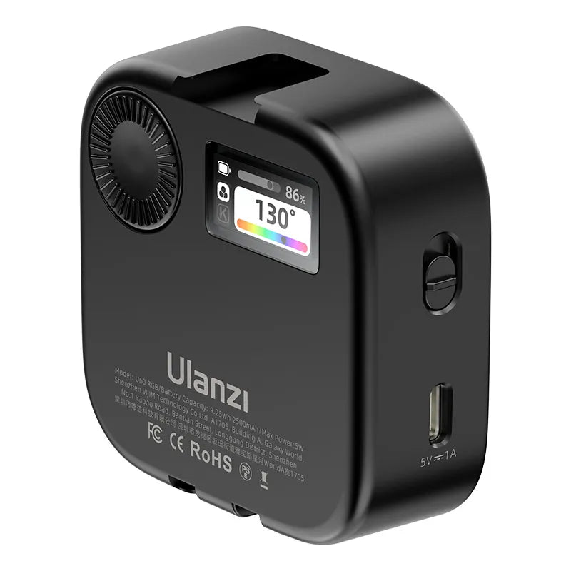 Ulanzi U60 RGB-Videoleuchte L027GBB1